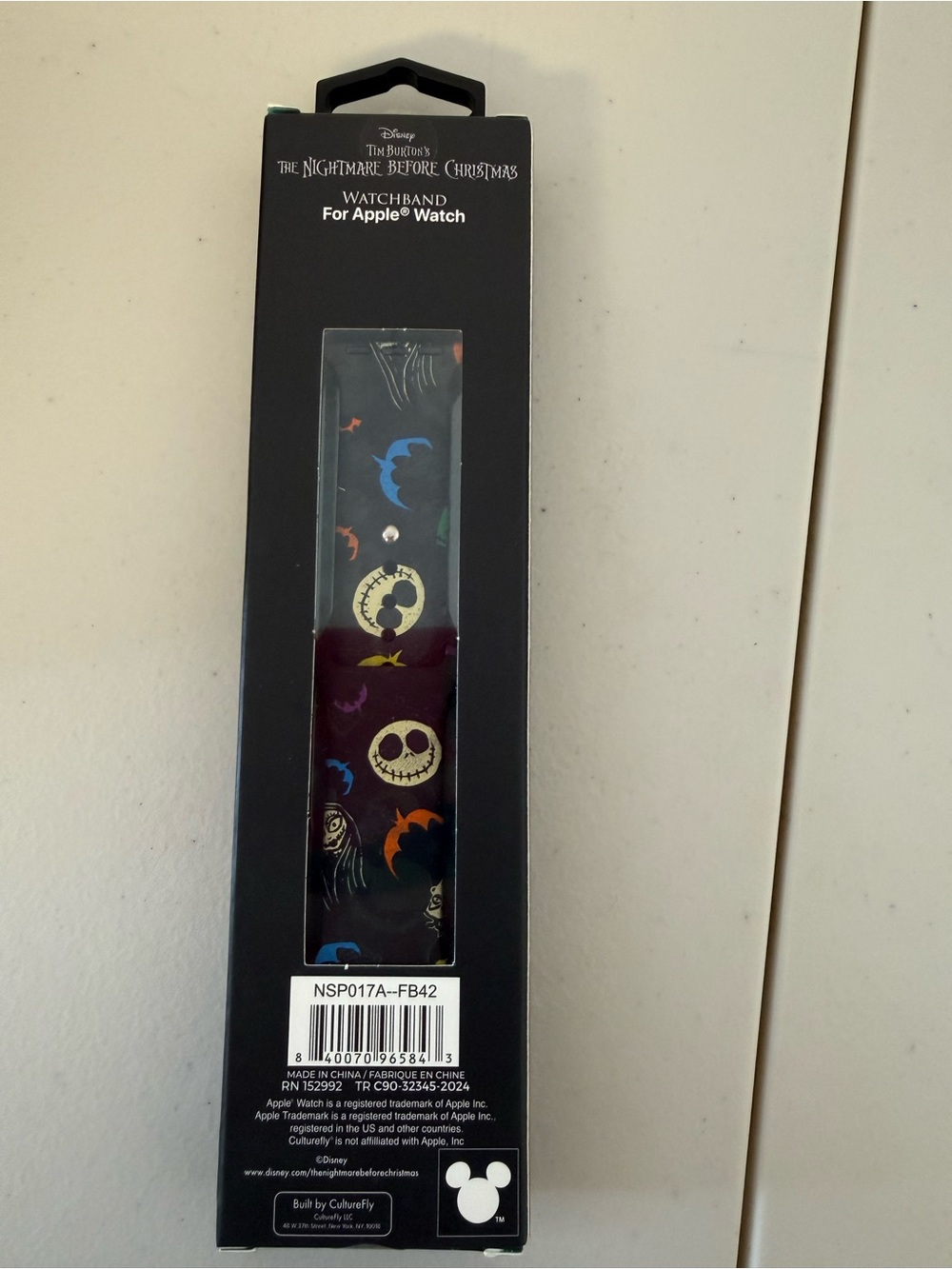 Disney Nightmare Before Christmas Apple Watch Band 42/44/45mm New - Picture 6 of 9